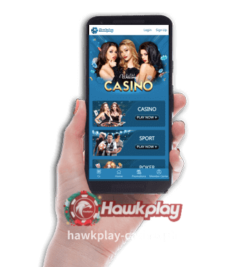 Mag-sign up sa Hawkplay sa mobile phone